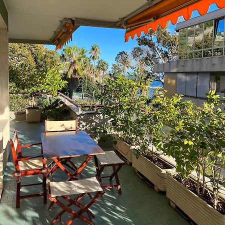 Tre Ponti Beach Apartment - Terrazzo Vista Mare Sanremo Exteriör bild